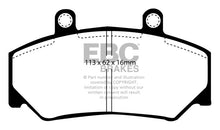 Cargar imagen en el visor de la galería, EBC 91-95 Volvo 940 (ABS) 2.3 (Bendix) Redstuff Front Brake Pads