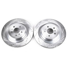 Cargar imagen en el visor de la galería, Power Stop 13-16 Mercedes-Benz GL350 Rear Evolution Drilled &amp; Slotted Rotors - Pair