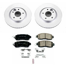 Cargar imagen en el visor de la galería, Power Stop 14-17 Nissan Leaf Front Z17 Evolution Geomet Coated Brake Kit