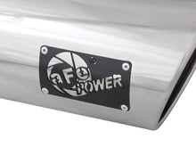 Cargar imagen en el visor de la galería, aFe MACH Force-XP 304 SS Single Wall Polished Exhaust Tip Pair 4in Inlet x 6in Outlet x 15in L