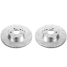 Cargar imagen en el visor de la galería, Power Stop 07-09 Mercedes-Benz E350 Front Evolution Drilled &amp; Slotted Rotors - Pair