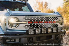 Cargar imagen en el visor de la galería, Diode Dynamics Bronco SS5 6-Pod CrossLink Grille Lightbar Kit Sport - Yellow Combo
