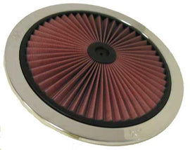 K&N X-Stream Flow Control 4Bl Holley No Choke 14X4