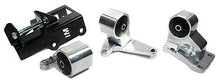 Cargar imagen en el visor de la galería, Innovative 92-95 Civic H-Series Silver Aluminum Mounts 75A Bushings