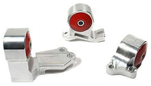 Cargar imagen en el visor de la galería, Innovative 88-91 Civic B-Series Black Aluminum Mounts 85A Bushings (Cable to Hydro Conversion)