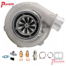 Pulsar PSR3076 GEN2 Dual Ball Bearing Billet Wheel Turbo T4 Divided 0.85 A/R - 400-750 HP
