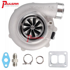 Pulsar Turbo PSR 6262G Dual Ball Bearing Billet Wheel Turbo T4 Divided, 0.85A/R - 550-900 HP