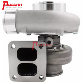 Pulsar PSR3076 GEN2 Dual Ball Bearing Billet Wheel Turbo T4 Divided 0.85 A/R - 400-750 HP