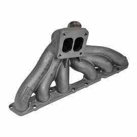 TOYOTA / LEXUS 2JZ-GE T4 TOP MOUNT TWIN SCROLL Top Mount Turbo Manifold - 44mm Vband Wastegate Flange - Supra Soarer Lexus IS300 GS