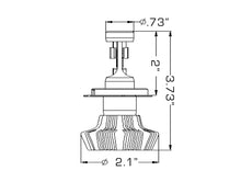 Cargar imagen en el visor de la galería, Oracle H4 4000 Lumen LED Headlight Bulbs (Pair) - 6000K