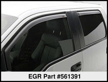 Cargar imagen en el visor de la galería, EGR 15+ Chevy Colorado/GMC Canyon Ext Cab In-Channel Window Visors - Set of 2 (561391)