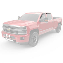 Cargar imagen en el visor de la galería, EGR 14+ Chev Silverado Crew Cab Tape-On Window Visors - Set of 4 (641771)