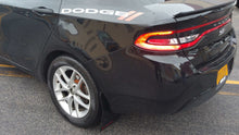 Cargar imagen en el visor de la galería, Rally Armor 13-16 Dodge Dart Black UR Mud Flap w/ Grey Logo