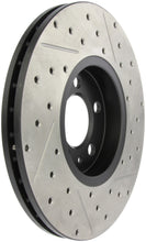 Cargar imagen en el visor de la galería, StopTech Slotted &amp; Drilled Sport Brake Rotor