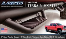 Cargar imagen en el visor de la galería, Lund 09-15 Dodge Ram 1500 Crew Cab (Built Before 7/1/15) Terrain HX Step Nerf Bars - Black