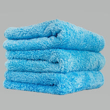 Cargar imagen en el visor de la galería, Chemical Guys Shaggy Fur-Ball Microfiber Towel - 16in x 16in - Blue - 3 Pack