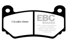 Cargar imagen en el visor de la galería, EBC AP Racing CP7600 Caliper Redstuff Brake Pads