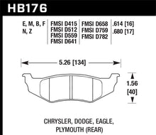 Cargar imagen en el visor de la galería, Hawk SRT4 HP+ Street Rear Brake Pads