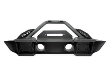 Cargar imagen en el visor de la galería, DV8 Offroad 07-18 Jeep Wrangler JK/JL FS-13 Steel Stubby Front Bumper w/ Fog Lights