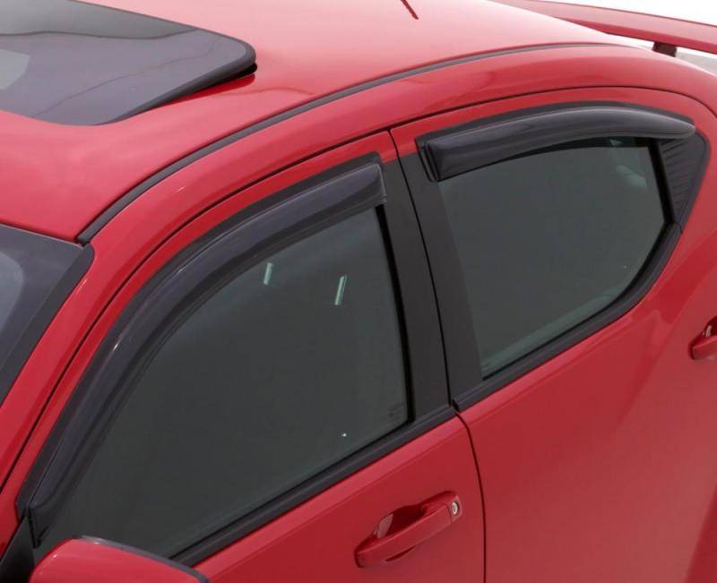 AVS 14-17 Nissan Rogue (Excl. Sport Model) Ventvisor Outside Mount Window Deflectors 4pc - Smoke