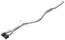 Cargar imagen en el visor de la galería, aFe Takeda 2.5in 304SS Cat-Back Exhaust System w/ Carbon Tips 17-20 Honda Civic Si Sedan I4 1.5L