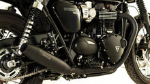 Cargar imagen en el visor de la galería, Remus 2018 Triumph Bonneville T 120 Bonneville (Euro 4) Tapered Black Slip On - Left Side