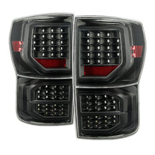 Cargar imagen en el visor de la galería, Xtune Toyota Tundra 07-13 LED Tail Lights Black ALT-JH-TTU07-LED-G2-BK