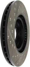 Cargar imagen en el visor de la galería, StopTech 02-06 Acura RSX Type S / 06-09 Honda Civic Si Slotted &amp; Drilled Left Front Rotor