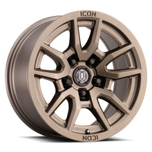 Cargar imagen en el visor de la galería, ICON Vector 5 17x8.5 5x150 25mm Offset 5.75in BS 110.1mm Bore Bronze Wheel