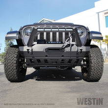 Cargar imagen en el visor de la galería, Westin 18-19 Jeep Wrangler JL Front Bumper Skid Plate - Textured Black