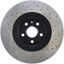 Cargar imagen en el visor de la galería, StopTech Drilled &amp; Slotted Right Sport Brake Rotor for 2009 Cadillac CTS-V