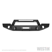 Cargar imagen en el visor de la galería, Westin 18-20 Jeep Wrangler WJ2 Full Width Front Bumper w/LED Light Bar Mount Textured Black