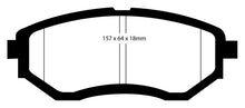 Cargar imagen en el visor de la galería, EBC 16-21 Subaru WRX 2.0T Yellowstuff Front Brake Pads