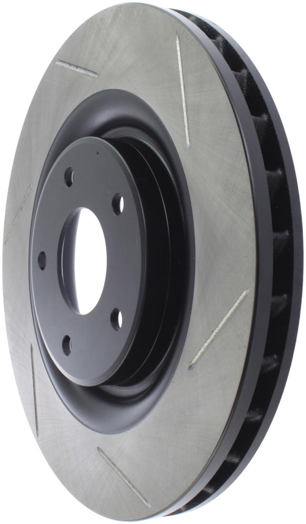 StopTech Power Slot 06-08 Cadillac XLR/XLR-V / 06-10 Chevy Corvette (Z51) Front Left Slotted Rotor