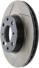 Cargar imagen en el visor de la galería, StopTech Power Slot 90-91 Honda CRX Si 1.6L Rear Disc Front Left Slotted Rotor