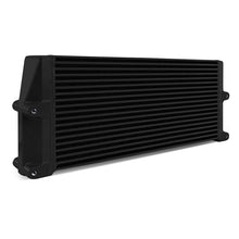 Cargar imagen en el visor de la galería, Mishimoto Heavy-Duty Oil Cooler - 17in. Same-Side Outlets - Black