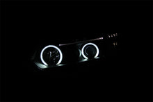 Cargar imagen en el visor de la galería, ANZO 2006-2011 Honda Civic Projector Headlights w/ Halo Black (CCFL)