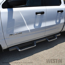 Load image into Gallery viewer, Westin 2019 Ram 1500 Quad Cab Drop Nerf Step Bars - Textured Black