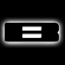 Cargar imagen en el visor de la galería, ORACLE Lighting Universal Illuminated LED Letter Badges - Matte Blk Surface Finish - B
