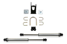 Cargar imagen en el visor de la galería, Fabtech 05-21 Ford F250/350 4WD Dual Steering Stabilizer System (Opposing Style) w/DL 2.25 Shocks