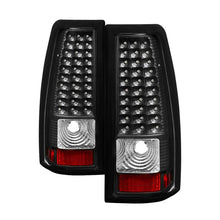 Cargar imagen en el visor de la galería, Xtune Chevy Silverado 1500/2500/3500 99-02 LED Tail Lights Black ALT-ON-CS99-LED-BK