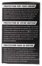 Cargar imagen en el visor de la galería, K&amp;N Cellulose Media Fuel Filter 1.688in OD x 3.813in L