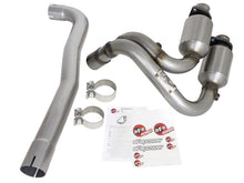 Cargar imagen en el visor de la galería, aFe Power Direct Fit Catalytic Converter Replacements Front 04-06 Jeep Wrangler (TJ/LJ) I6-4.0L