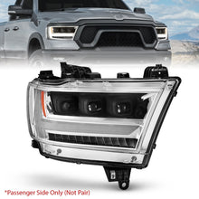 Cargar imagen en el visor de la galería, ANZO 19-20 Dodge Ram 1500 Tradesman LED Projector Headlights Plank Style w/Sequential Black (Pass.)