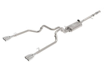 Cargar imagen en el visor de la galería, aFe Gemini XV 3in 304 SS Cat-Back Exhaust w/ Cutout 19-21 GM Silverado/Sierra 1500 V8- w/ Black Tips