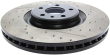 Cargar imagen en el visor de la galería, StopTech Slotted &amp; Drilled Sport Brake Rotor