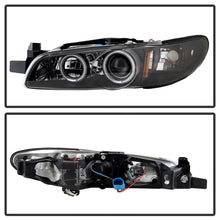 Cargar imagen en el visor de la galería, Spyder Pontiac Grand Prix 97-03 Projector Headlights CCFL Halo Blk Low H1 PRO-YD-PGP97-1PC-CCFL-BK