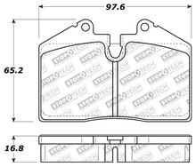 Cargar imagen en el visor de la galería, StopTech Performance ST-40 4 Piston Front Caliper Brake Pads