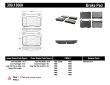 Cargar imagen en el visor de la galería, StopTech Performance 08-09 Lexus IS F Rear Brake Pads