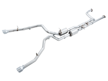 Cargar imagen en el visor de la galería, AWE Tuning 2021 RAM 1500 TRX 0FG Cat-Back Exhaust - Chrome Silver Tips